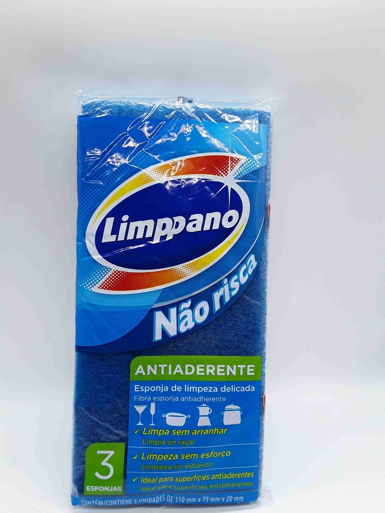 ESPONJA LIMPPANO PQT 3