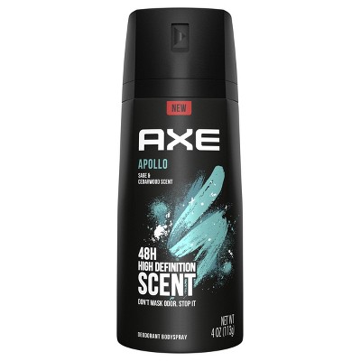 AXE APOLLO BODY SPRAY 4oz     