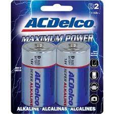 BATERIAS AC DELCO D PQT/2