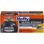 BOLSAS HEFTY ULTRA STRONG 30 G