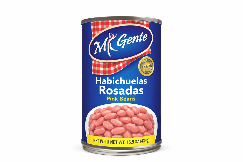 MI GENTE HABICHUELAS ROSADAS 15oz