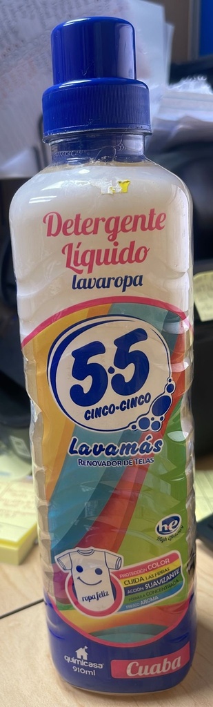 CINCO.CINCO LAVADOR RENOVADOR TELA