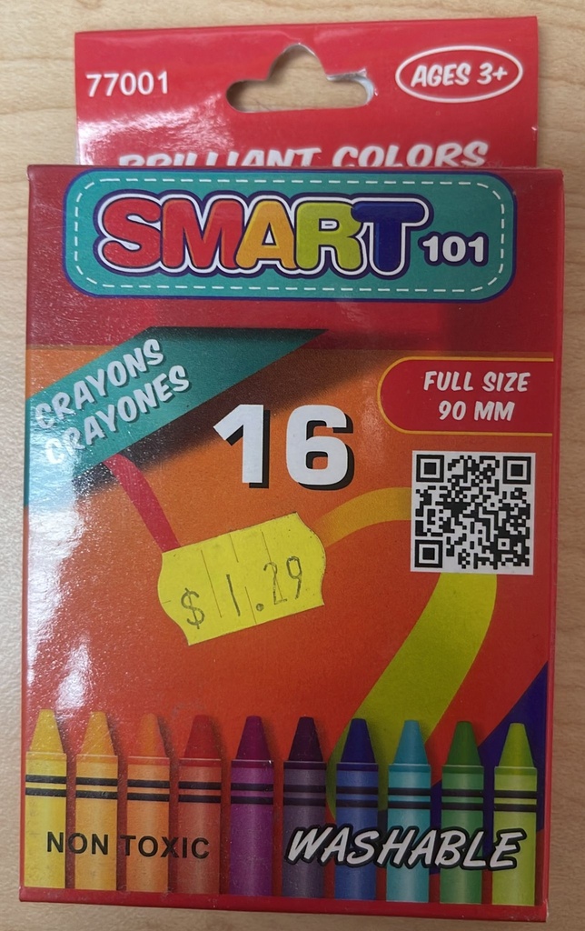 CRAYONES SMART 16PK