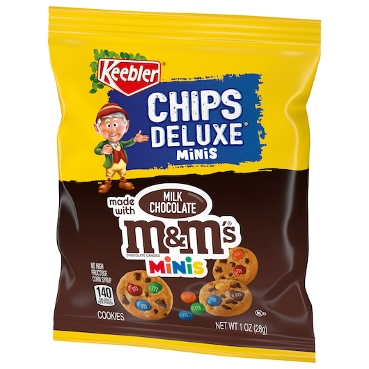 KEEBLER CHIP DELUXE MINI M&M  1oz