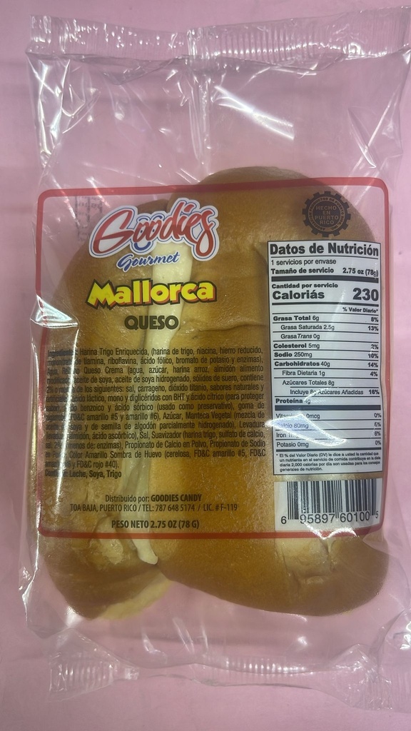 GOODIES MALLORCA QUESO 2.75oz