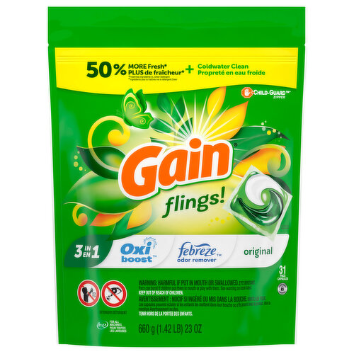 GAIN FLINGS BOOST ORIGINAL 23oz