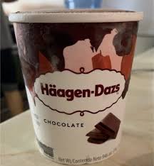 HAAGEN DAZN CHOCOLATE 64oz   