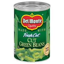 DEL MONTE CUT GREEN BEANS 8.5 oz   