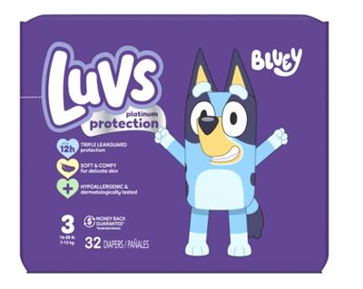 LUVS PLATINUM #3 PAQ 32