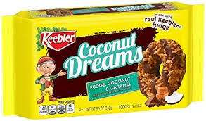 KEEBLER FUDGE STRIPES COCONUT 8.5oz
