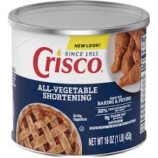 CRISCO ALL-VEGETABLE 16oz SHORTENING
