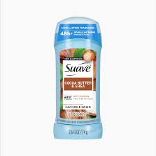 DESODORANTE SUAVE COCOA BUTTER & SHEA 2.6oz