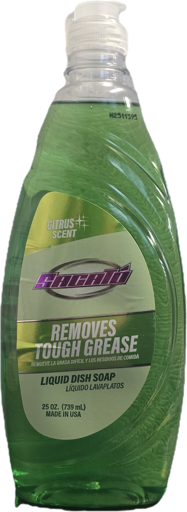 SACATO LIQUIDO LAVAPLATO CITRUS 25oz