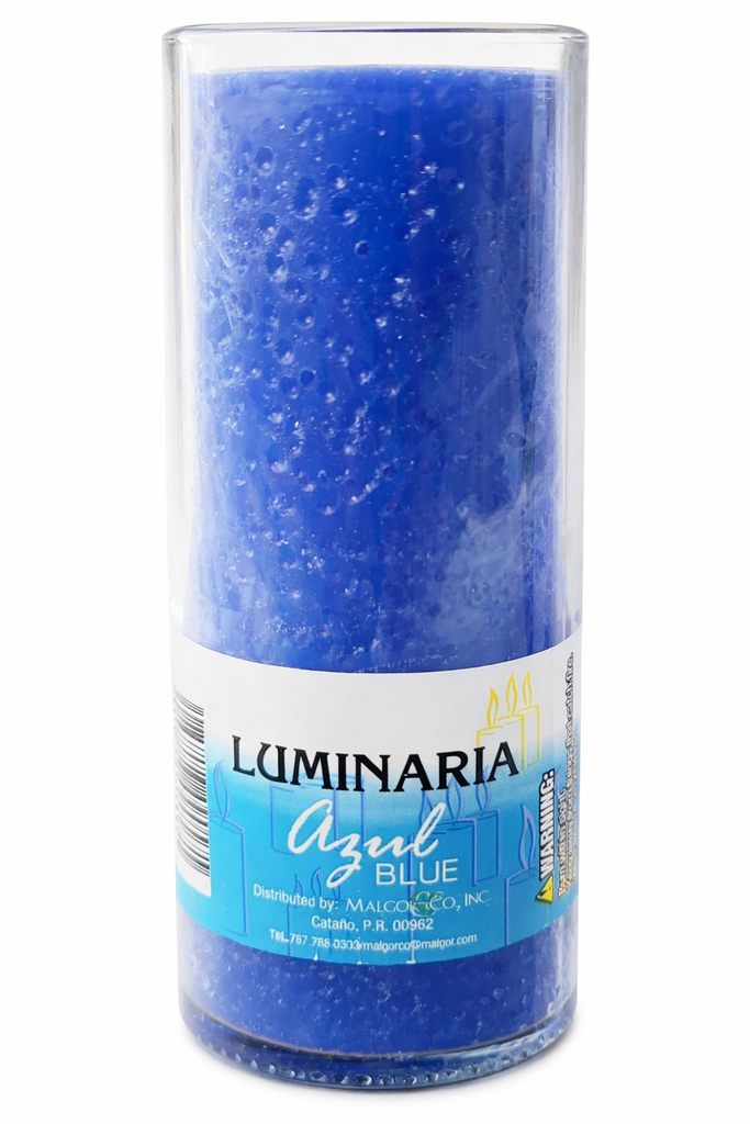 LUMINARIA VELON AZUL 10oz