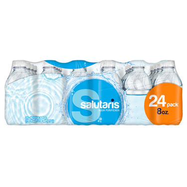 AGUA SALUTARIS 8oz 24pk