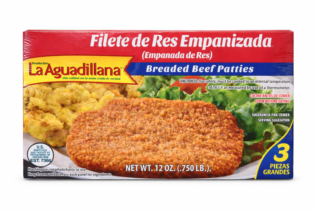 LA AGUADILLANA EMPANADA DE RES 12oz