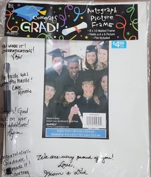 [8348] AUTOGRAPT PICTURE FRAME 8X10  
