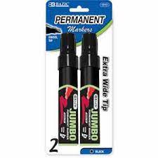 [11363] BAZIC MARCADOR NEGRO PERMANENT