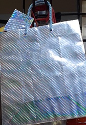 [R4594] BOLSA REGALO ROJA,DORADA,PLATA