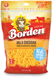 [11757] BORDEN QUESO MILD CHEDDAR 8oz 