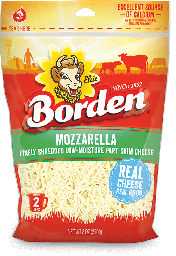 [4098] BORDEN QUESO MOZZARELLA 8oz   