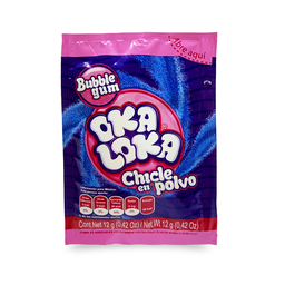 [12933] BUBBLE GUM OKA LOKA 15g       