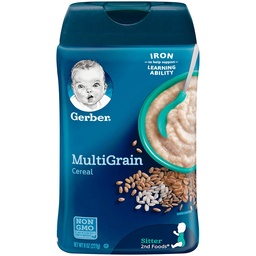 [9998] CEREAL BEBE GERBER MULTIGRAIN 8oz