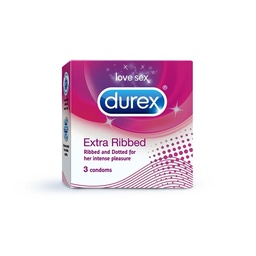 [2591] CONDOM DUREX RIBBED           