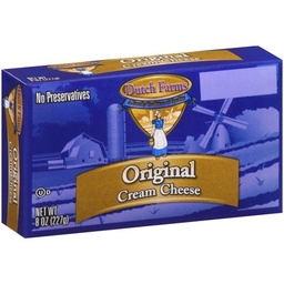 [7118] CREAM CHEESE DUTCH FARMS 8oz  