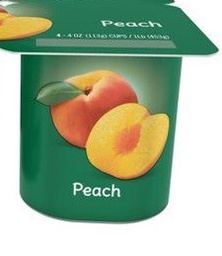 [2540] DANNON ACTIVA PEACH 4oz       