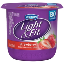 [1398] DANNON LIGHT STRAWBERRY       