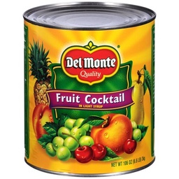 [6264] DEL MONTE FRUIT COCKTAIL 106oz