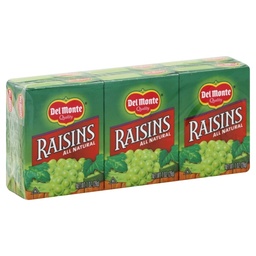 [4316] DEL MONTE RAISINS PAQ 6       