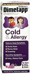 [2185] DIMETAPP COLD&ALLERGY 8oz     