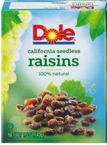 [2869] DOLE RAISINS 1 1/2 oz         