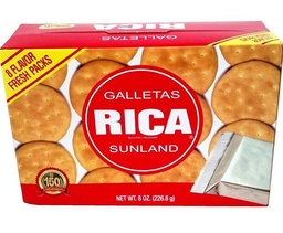 [3693] GALLETAS RICAS SUNLAND 8oz    