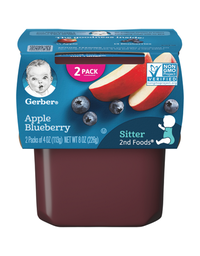 [10609] GERBER APPLE BLUEBERRY8oz