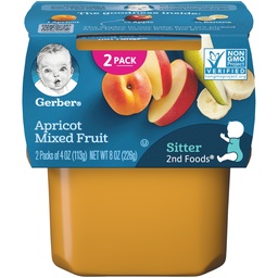 [10208] GERBER APRICOT WITH FRUIT 8oz 