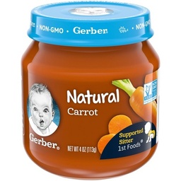 [4898] GERBER CARROTS 4oz            