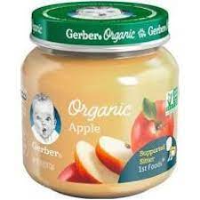 GERBER ORGANIC APPLE 4oz