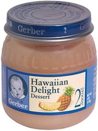 [9731] GERBER PINEAPPLE DESSERT 4oz  