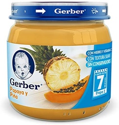 [5294] GERBER PINEAPPLE PAPAYA 4oz   
