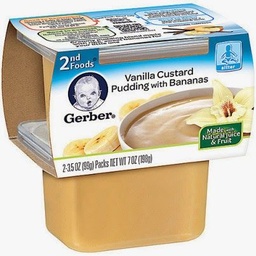 [9991] GERBER VANILLA CUSTARD 3.5oz  