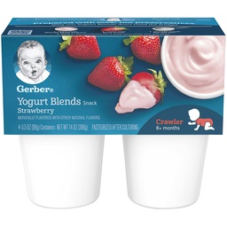[10457] GERBER YOGURT STRAWBERRY 14oz 