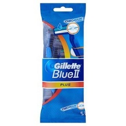 [12323] GILLETTE BLUE II PLUS 5PCS    
