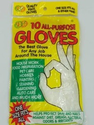 [12423] GUANTES DESECHABLES PQT 10    