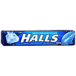 [197] HALLS MENTHOL 9 DROPS         