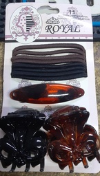 [4540] HEBILLAS DE PELO ROYAL        