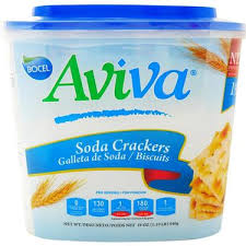 [9195] AVIVA SODA CRACKERS 19oz