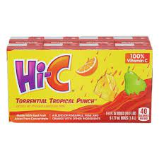 [13680] HI-C TROPICAL PUNCH 8pk